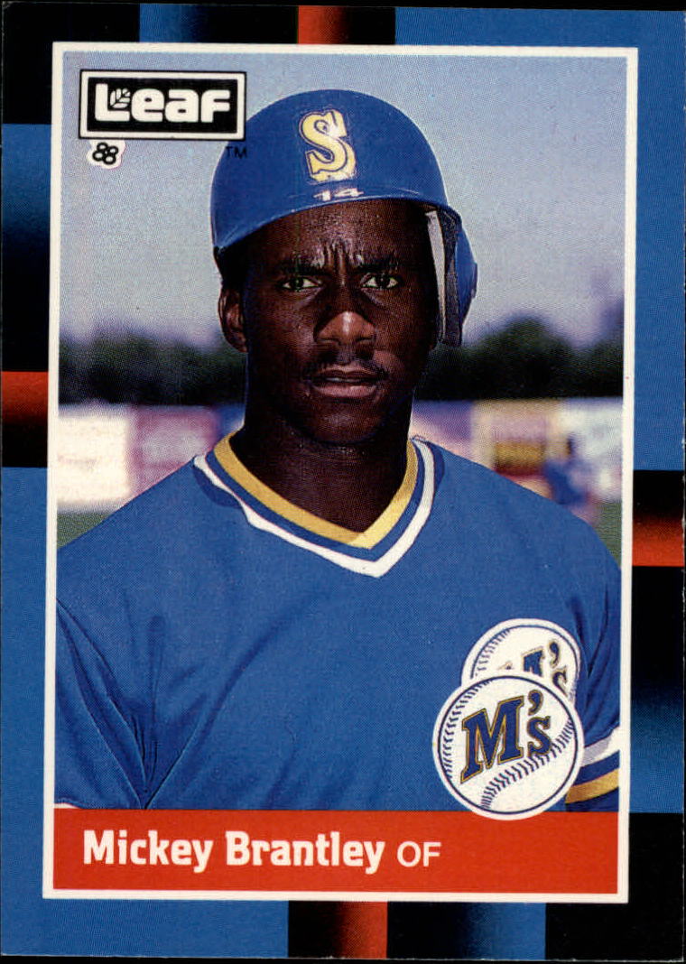 1988 Leaf/Donruss Baseball Cards       258     Mickey Brantley